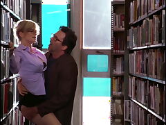 'Hot Busty MILF Forced To Rough Sex In The Library' - Might orgasms video